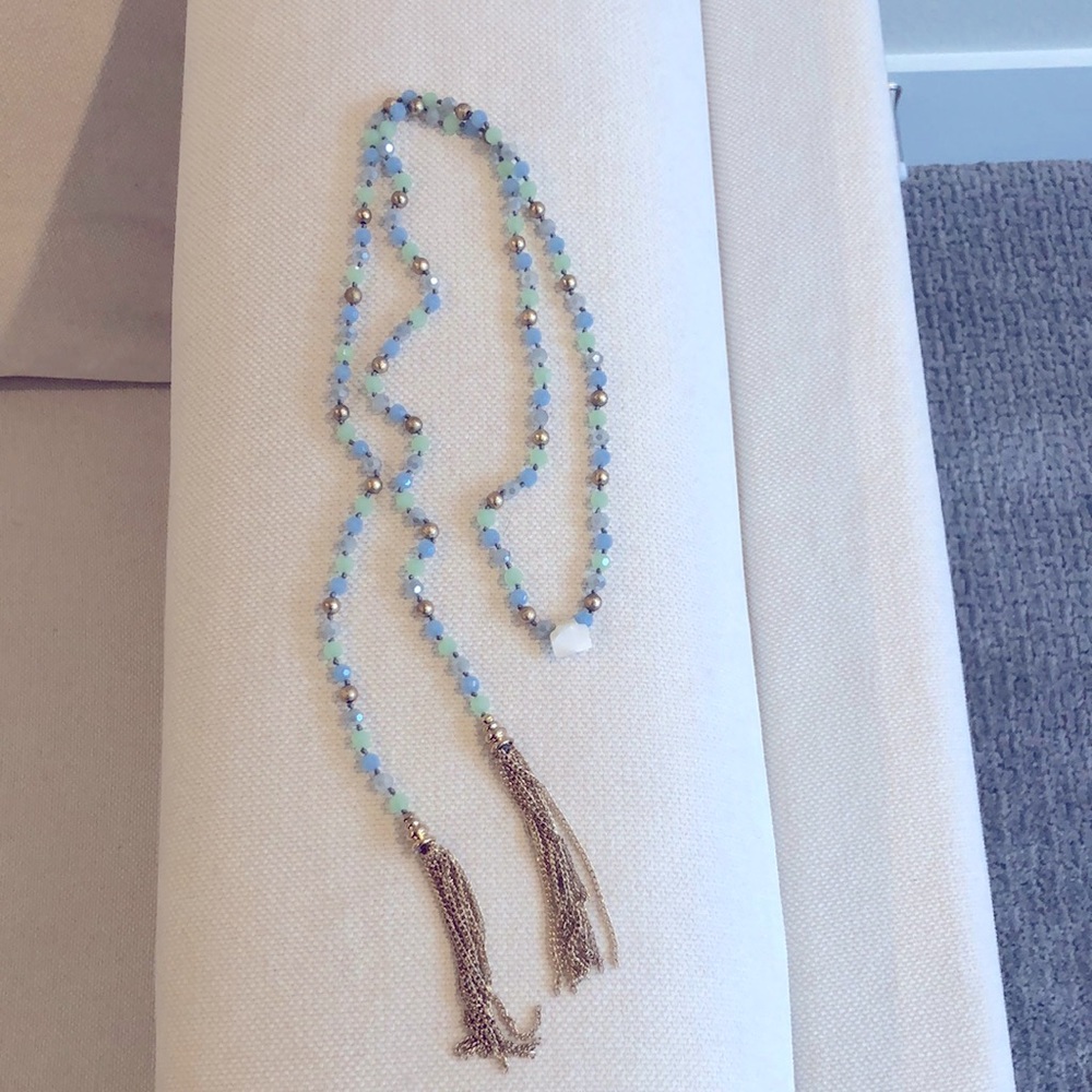 Tassel necklace
